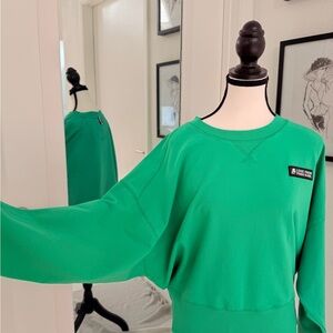 Karl Lagerfeld Bright Green Crewneck Sweatshirt